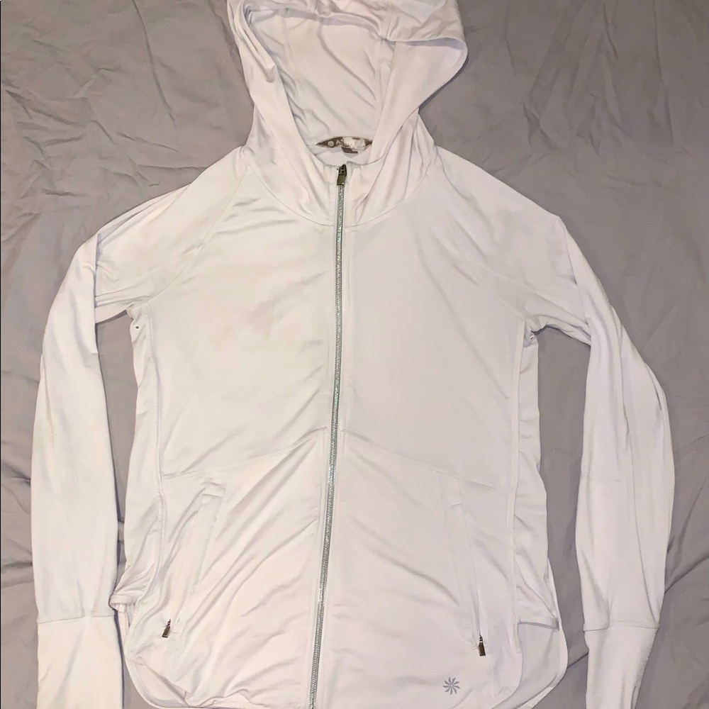 White Athleta Jacket